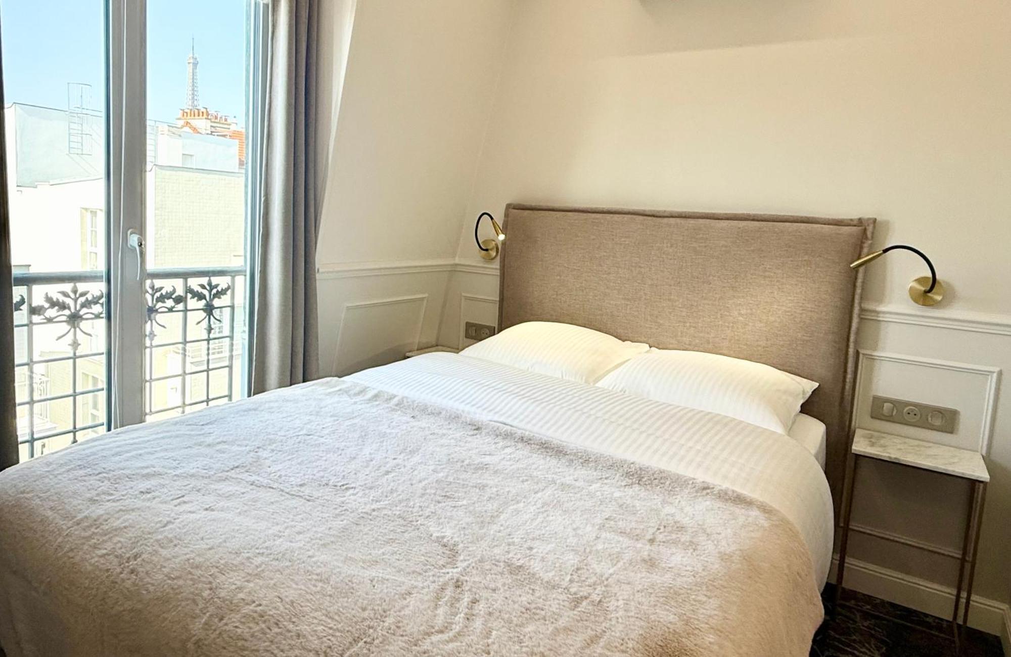 Vue Tour Eiffel Appartement Parijs